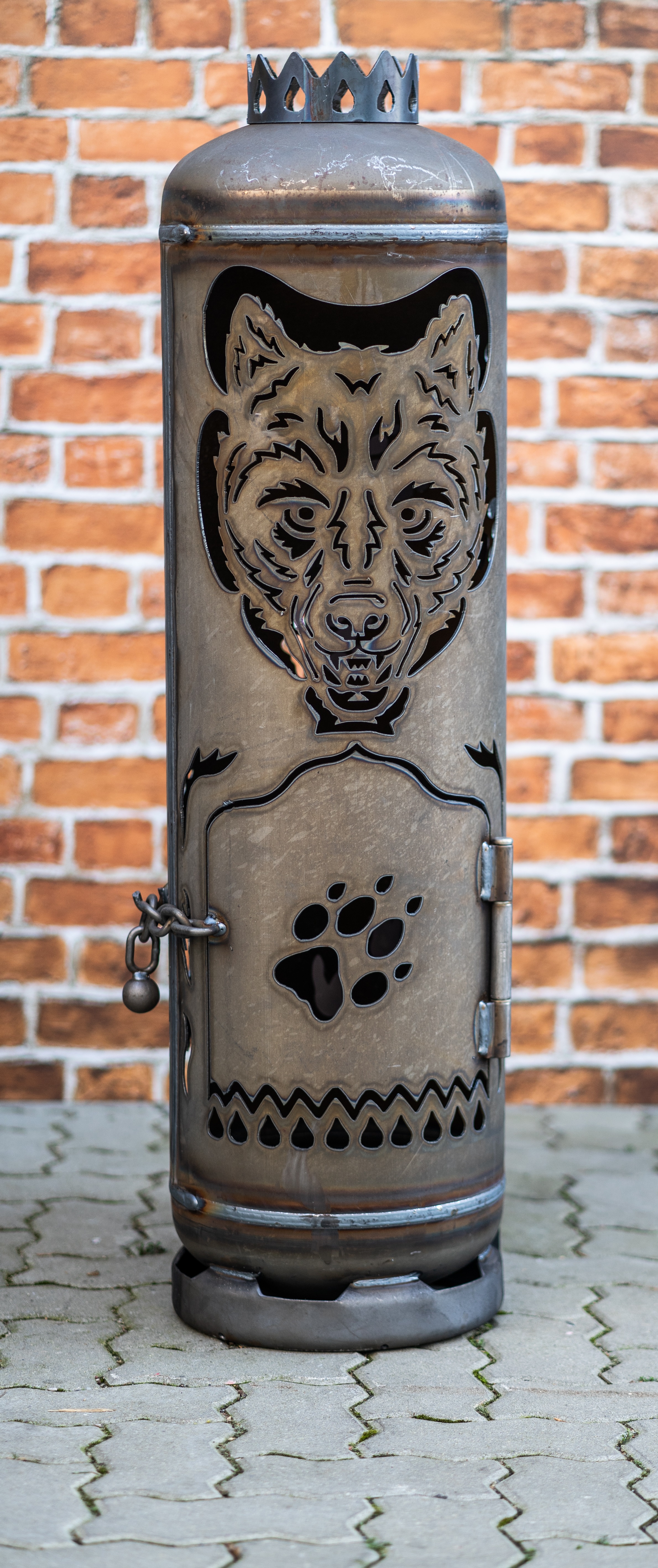 Feuerstelle Wolf