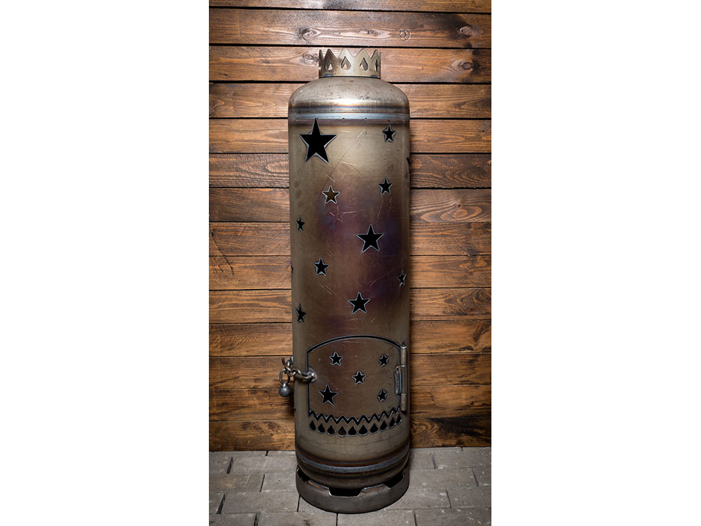 Feuerstelle "Sterne"