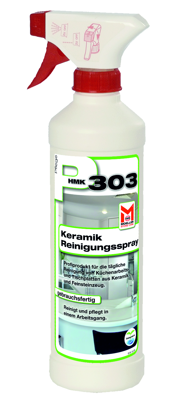 Primero P303 Keramik-Reinigungsspray 0,5 l, für den Innenbereich - Sonderpreis Primero P303 Keramik-Reinigungsspray 0,5 l, für den Innenbereich - Sonderpreis