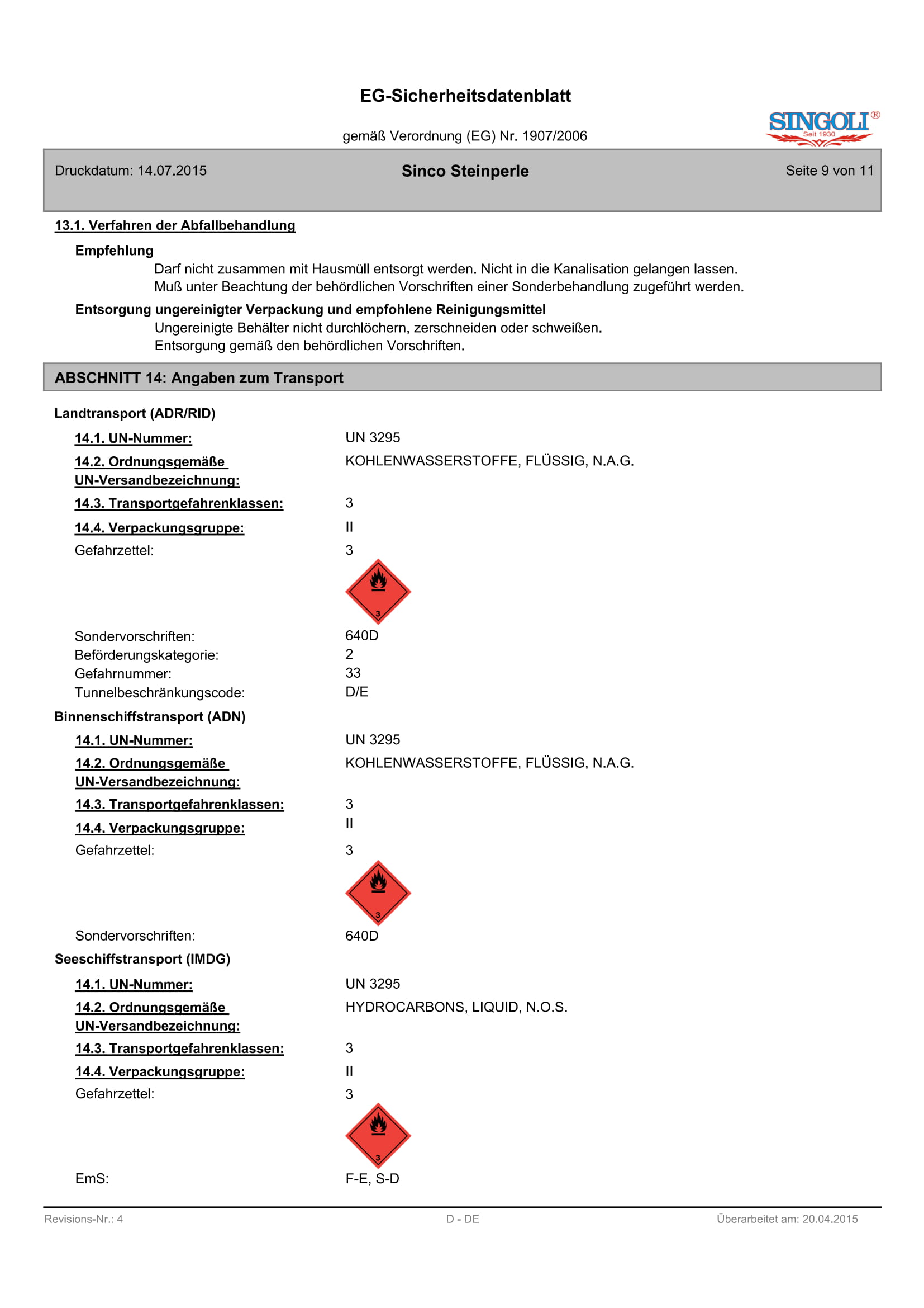 Primero Steinperle, Versiegelung für Innen- und Außenbereich, 1L Primero Steinperle, Versiegelung für Innen- und Außenbereich, 1L