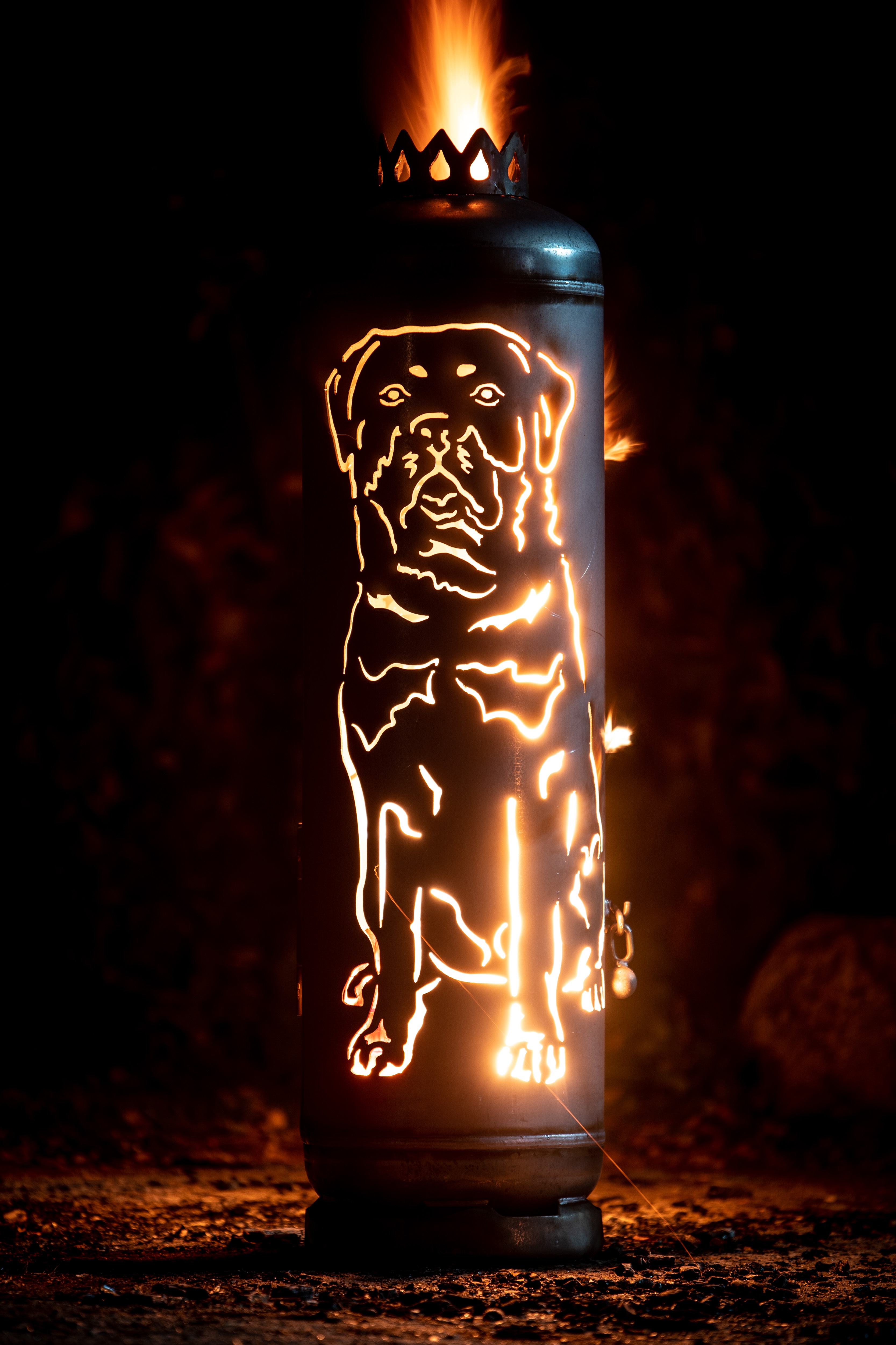 Feuerstelle Rottweiler