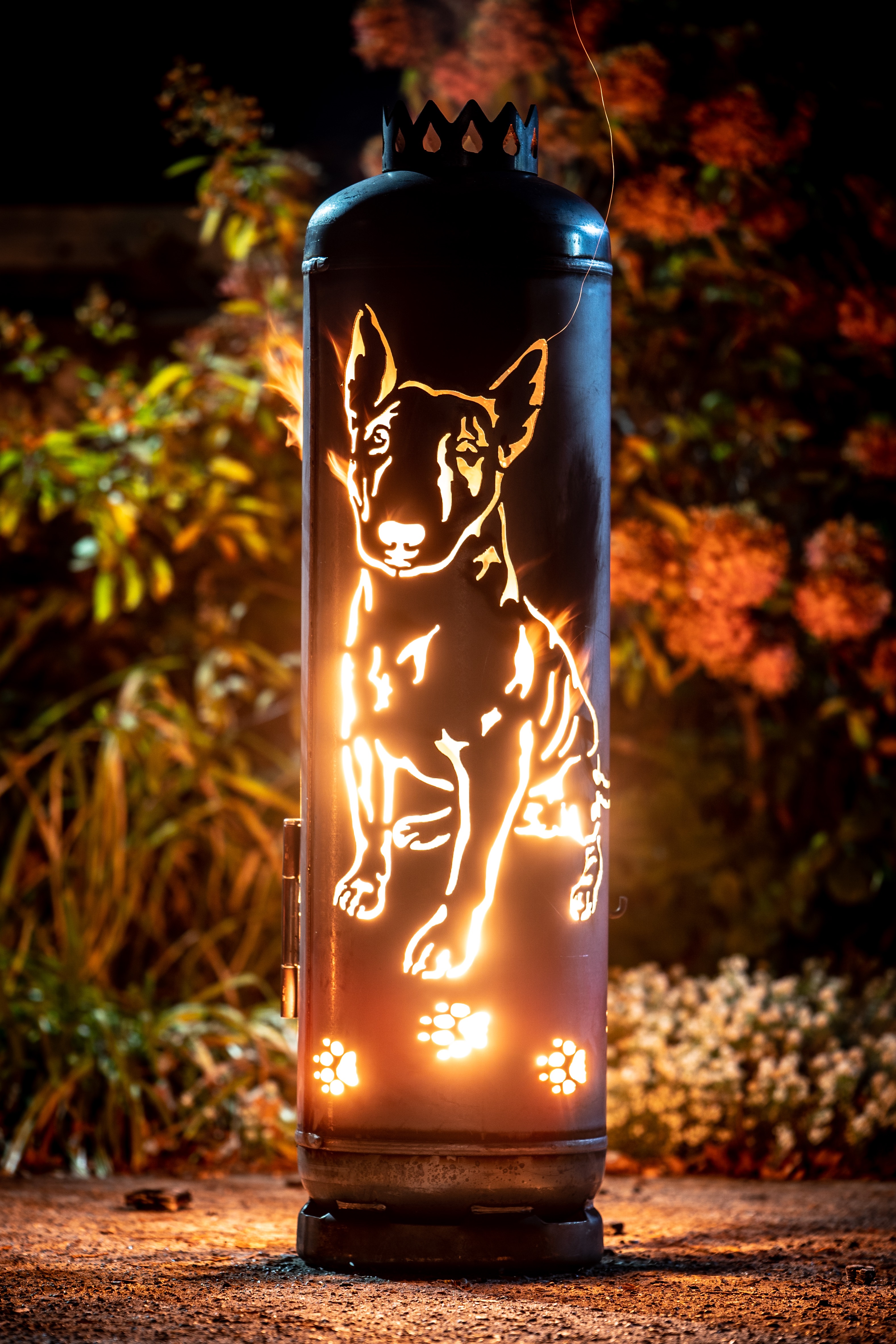 Feuerstelle Bullterrier