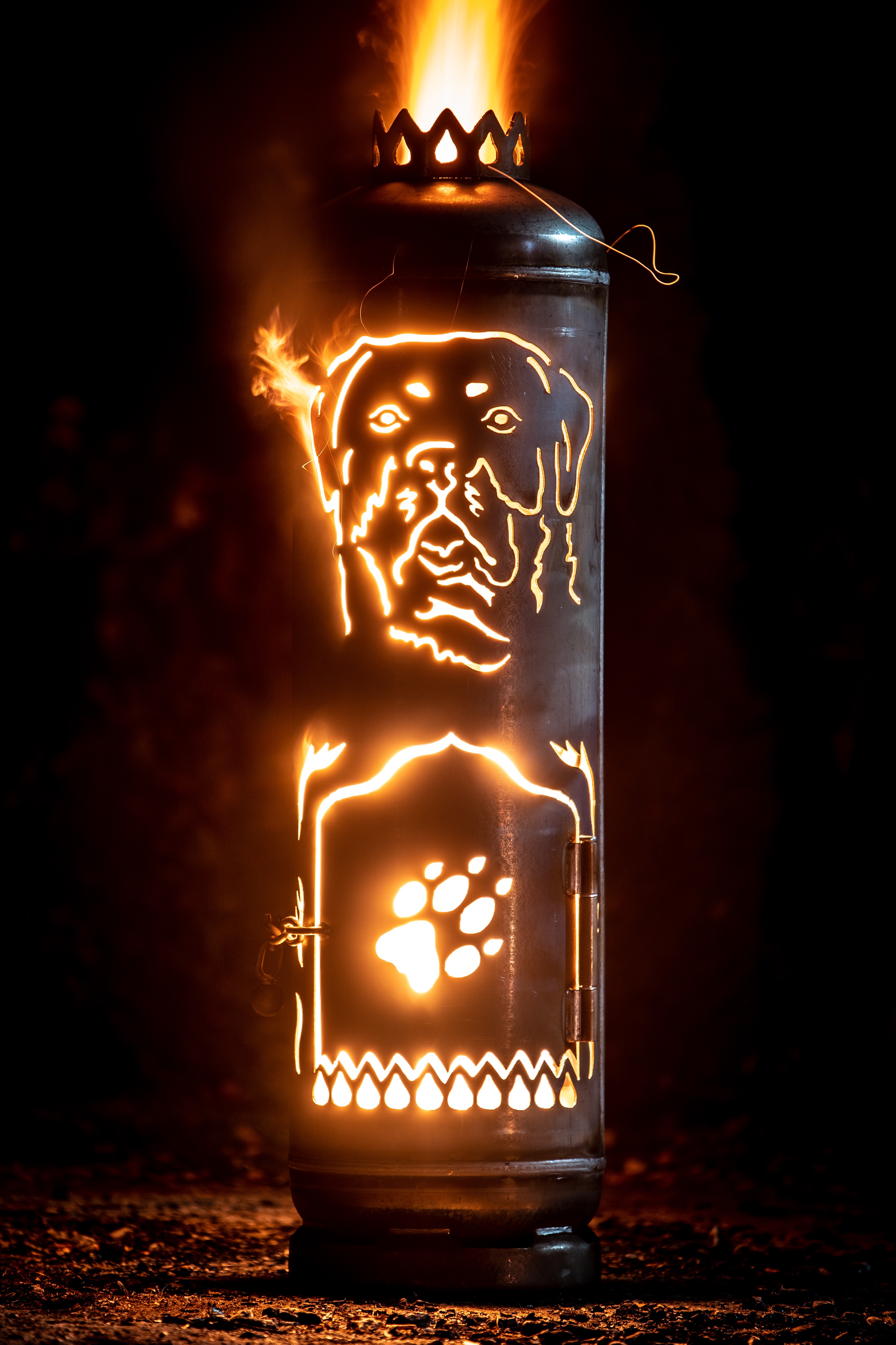 Feuerstelle Rottweiler