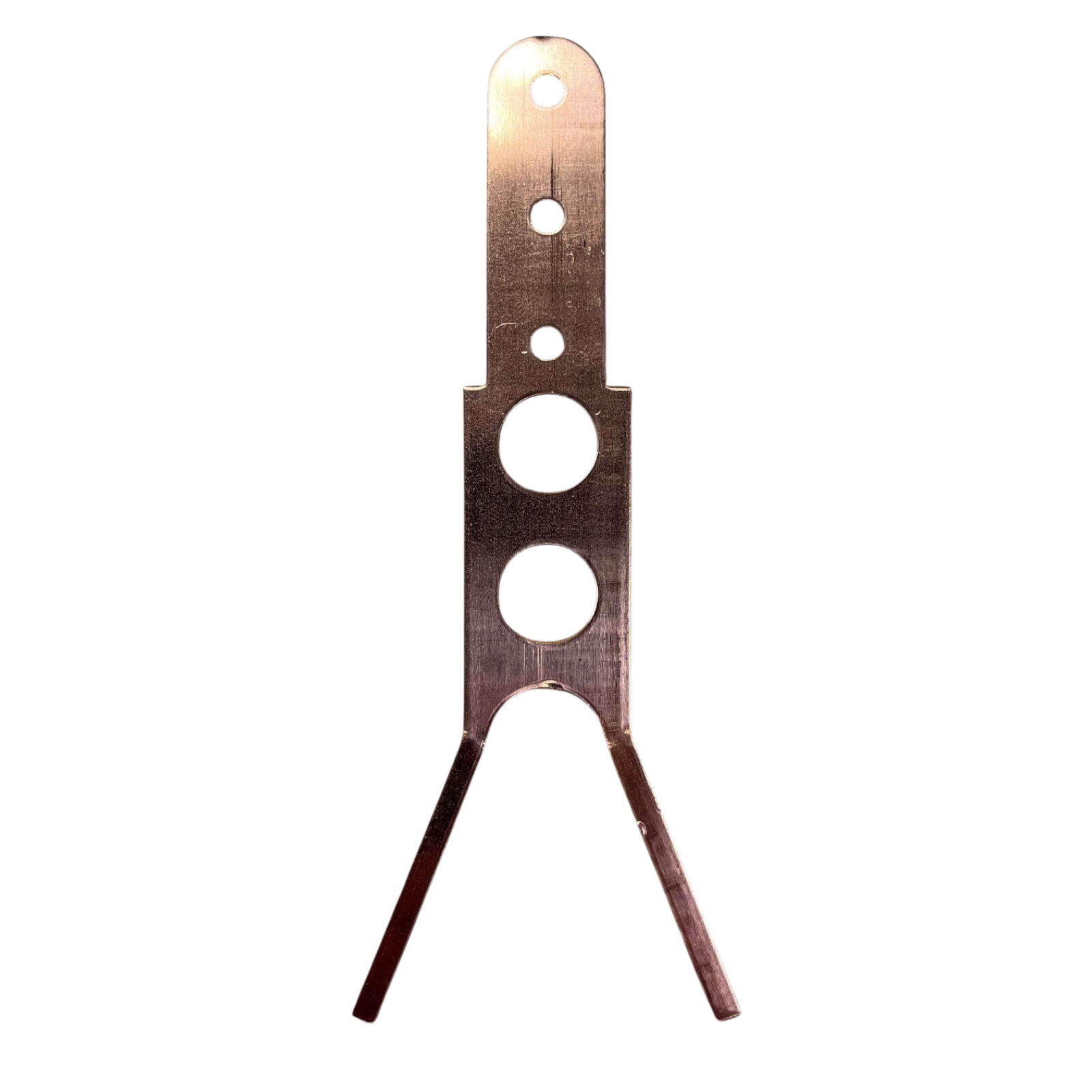 FOS Schieferreparaturhaken, 2-fach Haken, Kupfer 120 x 35 x 3 mm - Set à 10 Stück