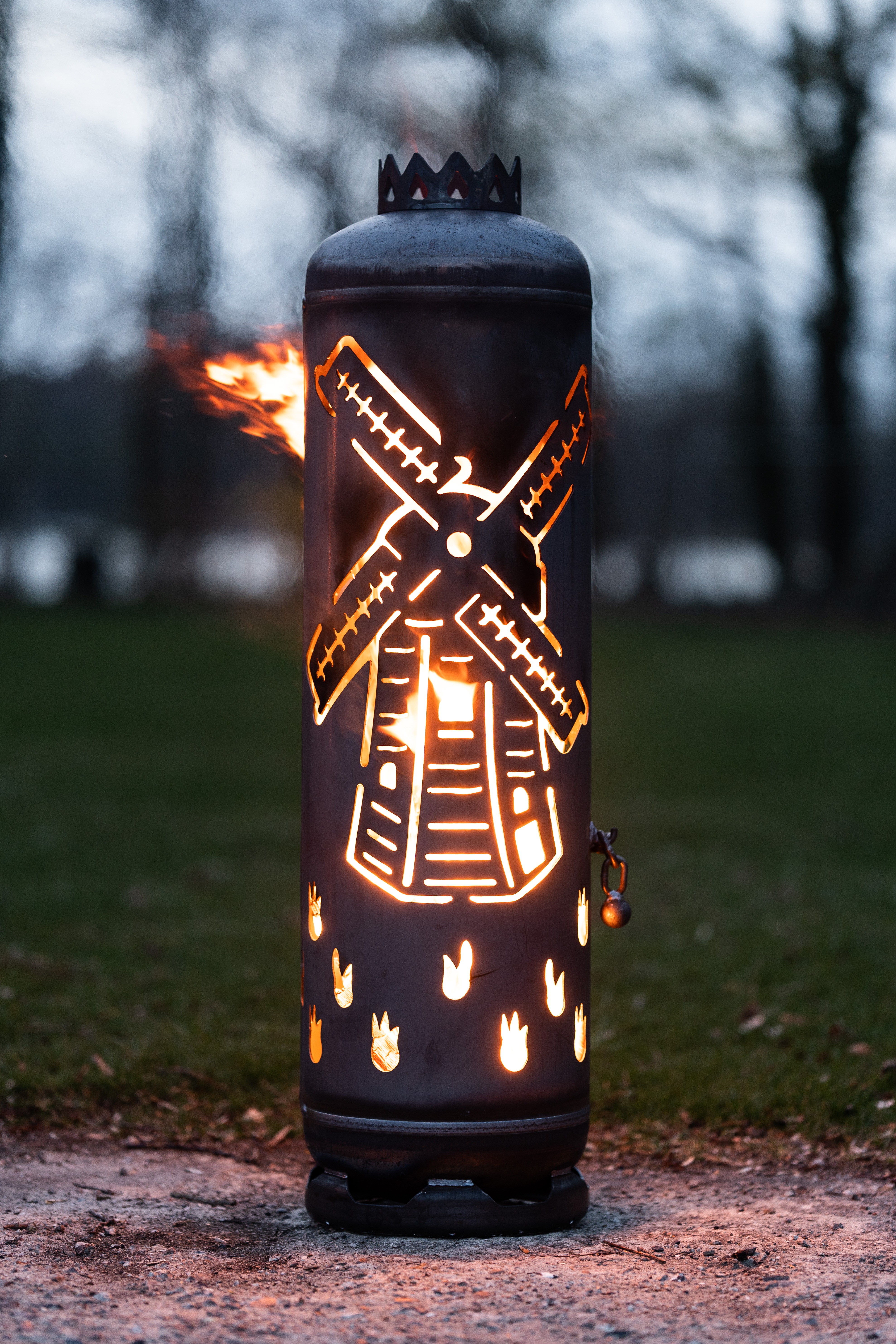 Feuerstelle Windmühle