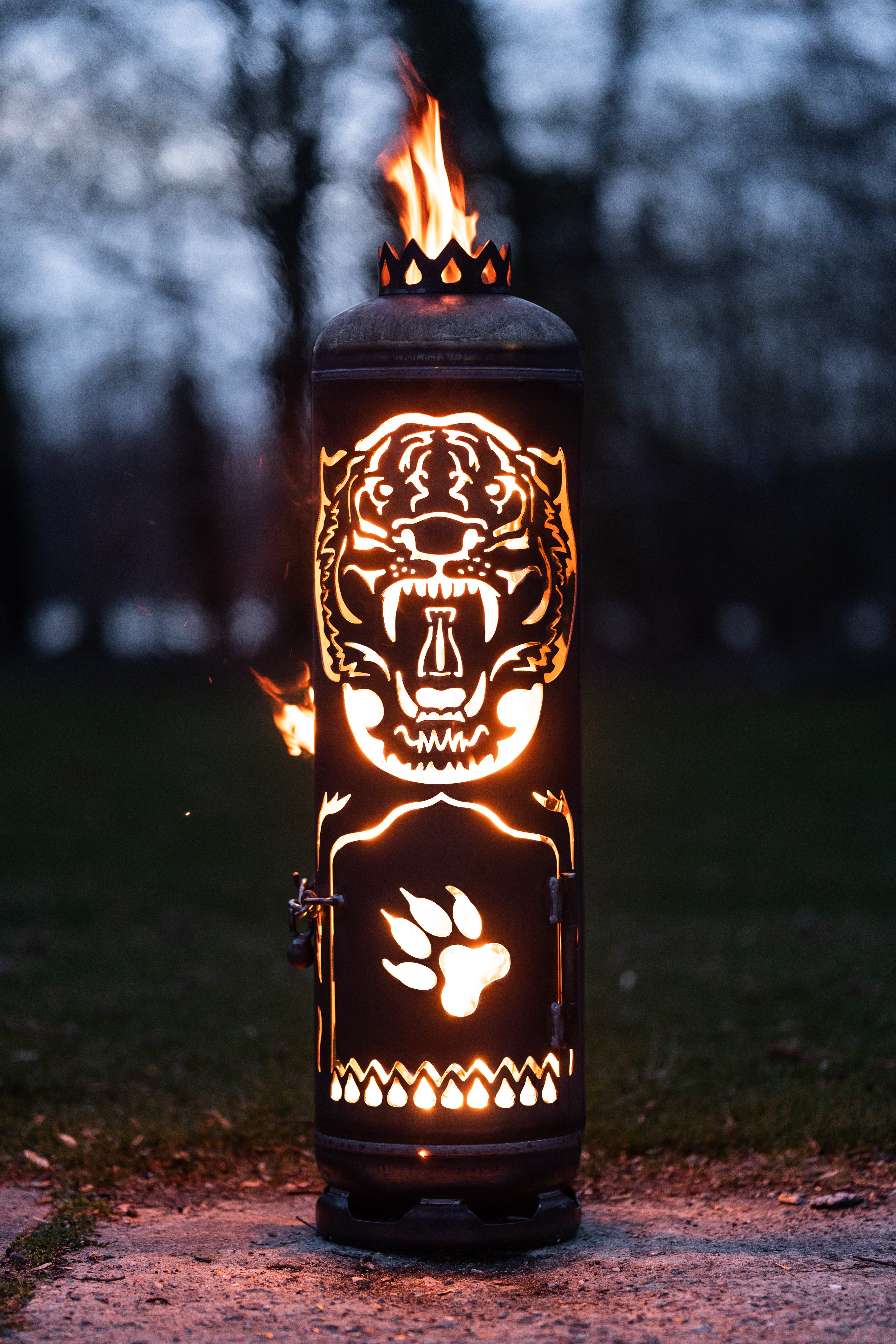 Feuerstelle Tiger