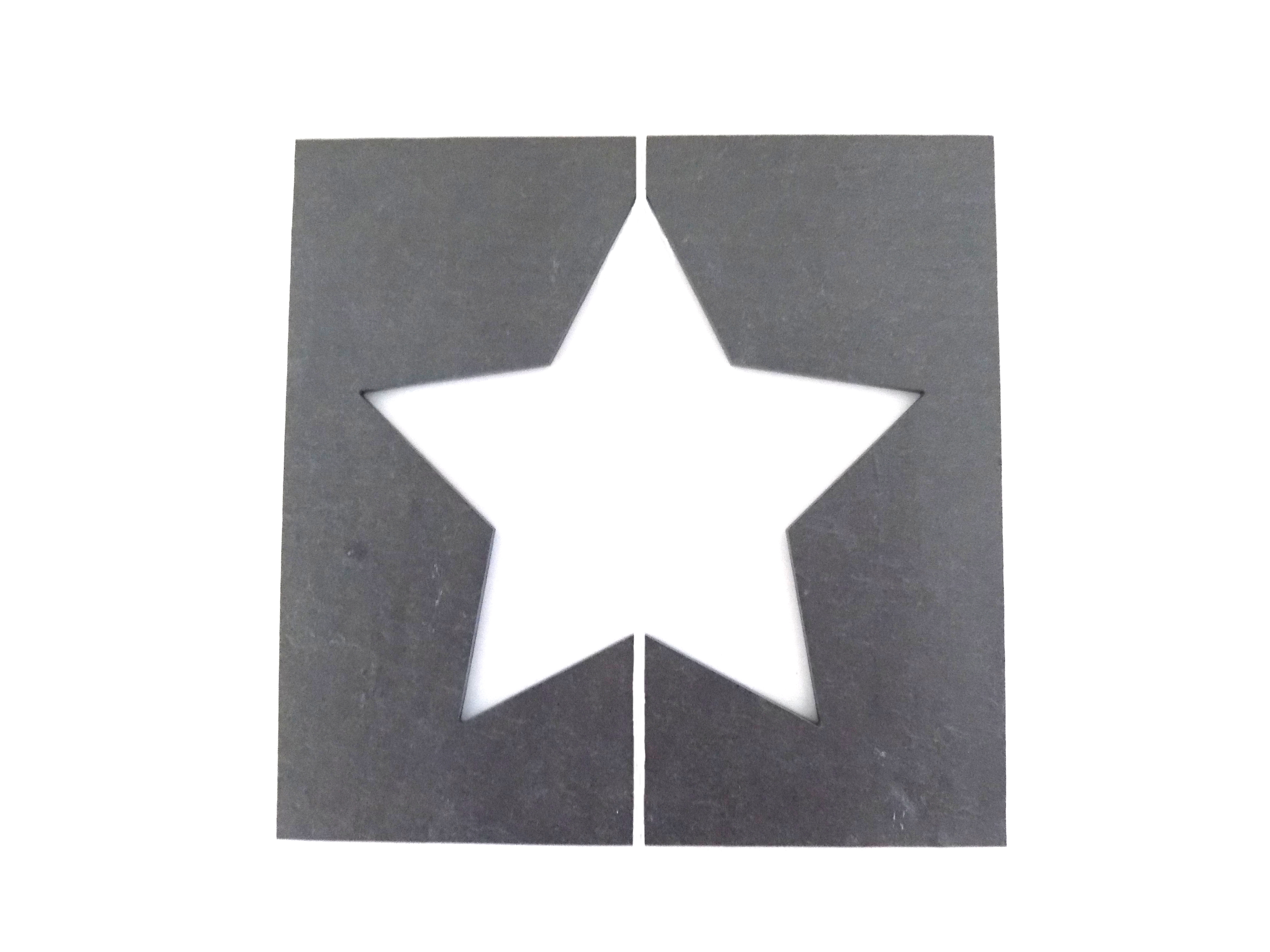 Primero Sterntafel ca. 20x20cm 2-tlg. 